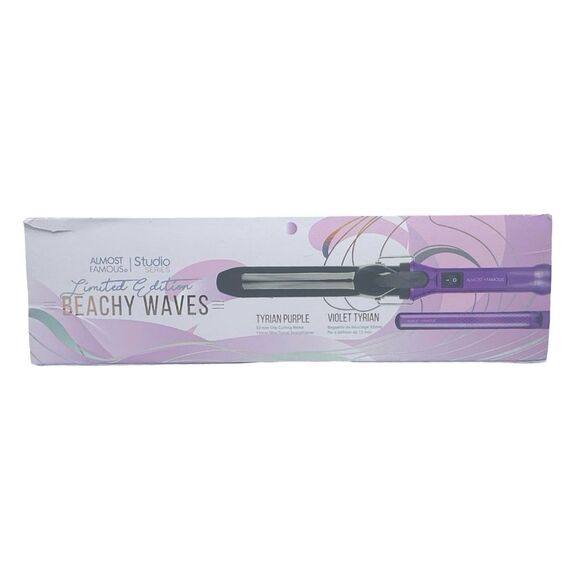 Almost Famous Beachy Waves Curling Wand Mini Travel Straightener MSRP $225 - Picture 2 of 8